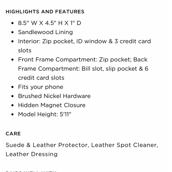 Hobo The Lauren wallet penny color - Picture 8 of 8